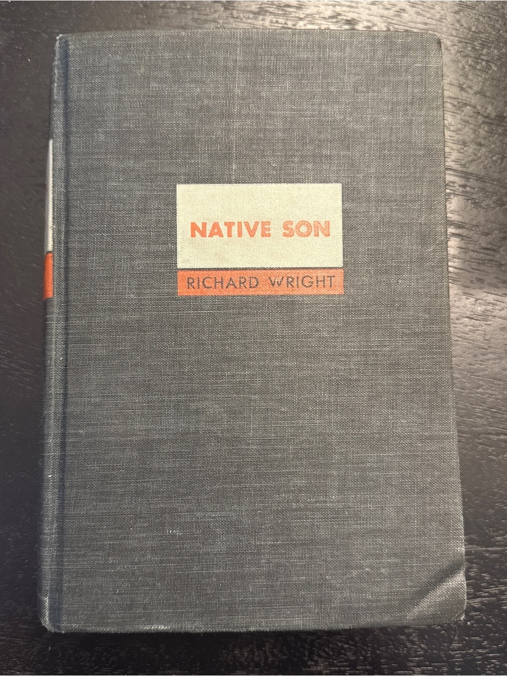 Native Son by Richard Wright - First Edition Book with Newspaper Clippings